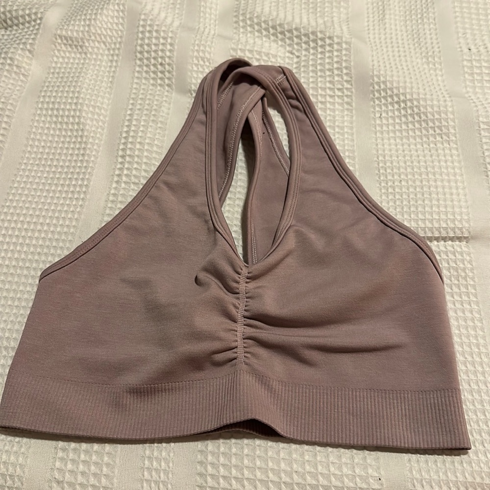 Alphabets Amplify bra in Viola